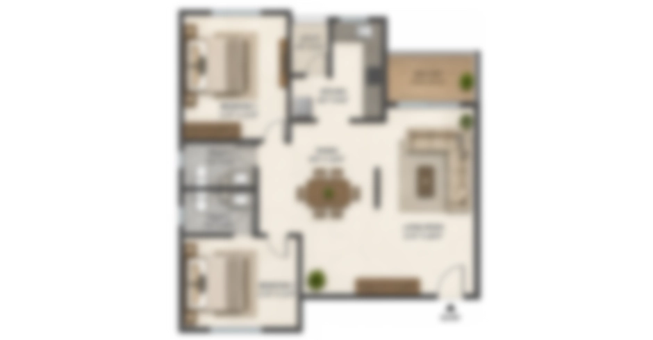 Bhagwati Orelia Kharghar 2 Bhk Floor Plan Lg 2